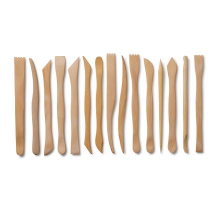 Outils de modelage en bois 20 cm - Mercurius