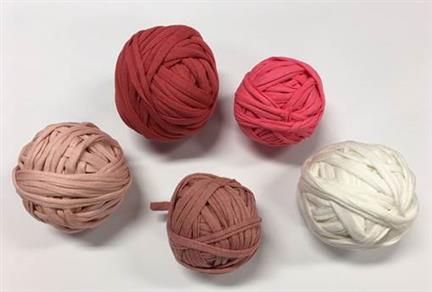 Pelotes Coton Trapilho pour métier à tisser couleurs complémentaires - Mercurius