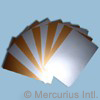 Carton Chromolux 32.5 x 50 cm Or ou Argent - Mercurius