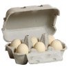 Boite d'œufs en bois blancs - Mercurius