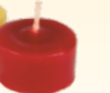 Bougie chauffe plat rouge boite de 8 - Mercurius