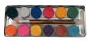 Palette de maquillage en métal 12 couleurs nacrées - Eulenspiegel