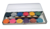 Palette de maquillage en métal 12 couleurs nacrées - Eulenspiegel