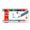 Caran d'Ache Fancolor Watercolour Pencils Carastéristique : 40 Couleurs