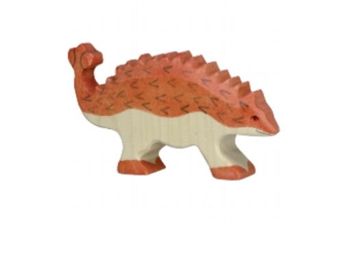 Ankylosaure en bois