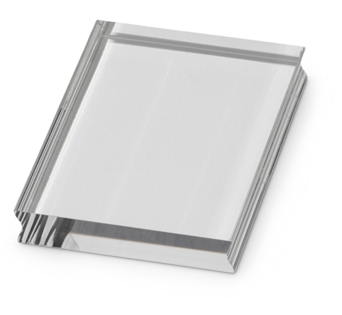 Support rectangulaire pour tampon transparent Encaustic Art - Mercurius