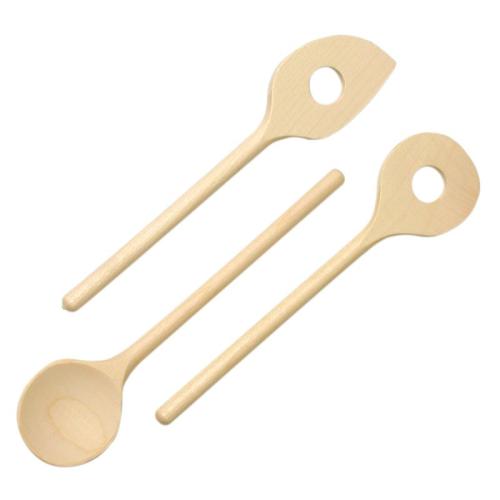 Set de 3 spatules en bois - Mercurius